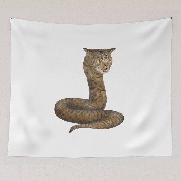 Item preview, cat snake mutation  designed and sold by cloudzer0000.