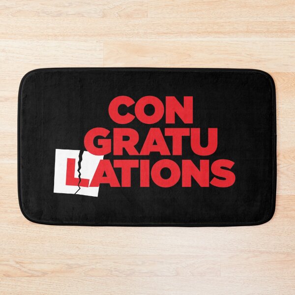 Aperçu de l'œuvre Félicitations pour la réussite de votre examen de conduite créée et vendue par x1brett.