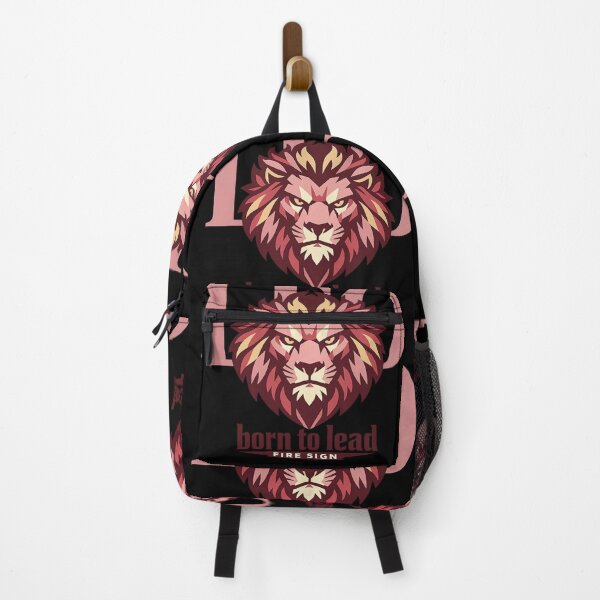 Item preview, Leo Born to Lead Zodiac - Geometric Fire Sign Lion designed and sold by Tokraz-art.
