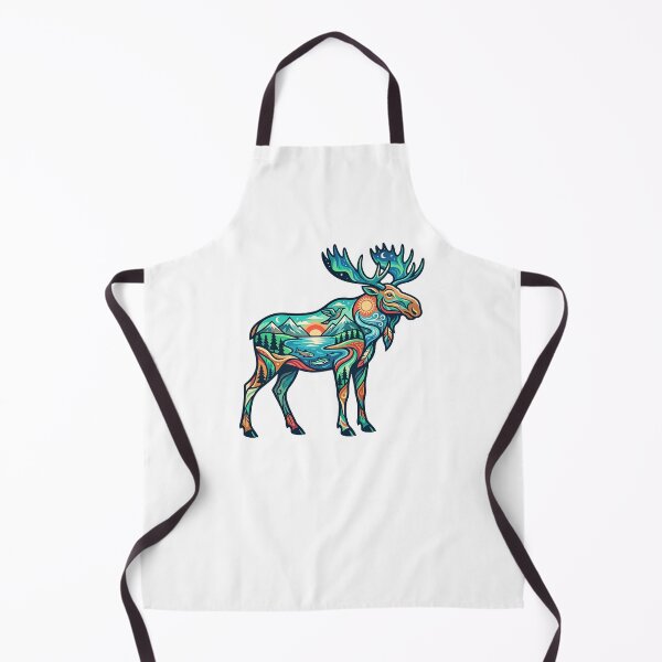 Item preview, Northern Moose designed and sold by Wild Creative Art.