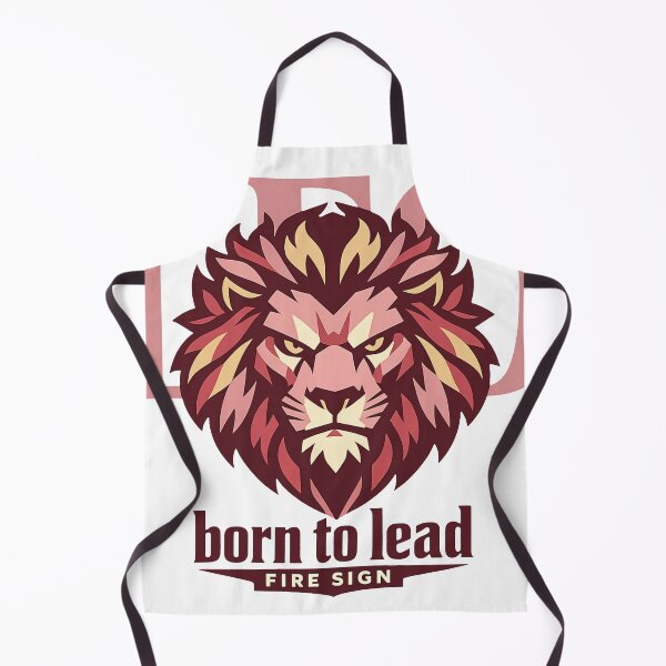 Item preview, Leo Born to Lead Zodiac - Geometric Fire Sign Lion designed and sold by Tokraz-art.