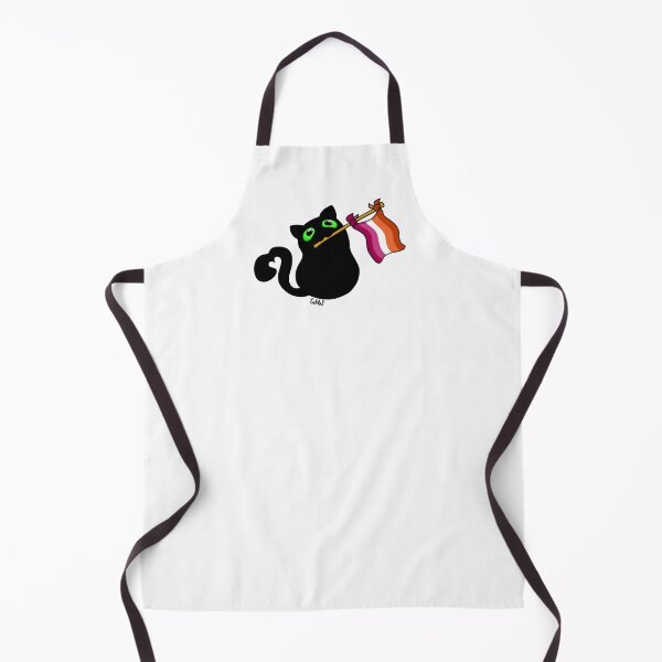 Item preview, Pride Flag Kitty - Lesbian designed and sold by WorksOfWhimsies.