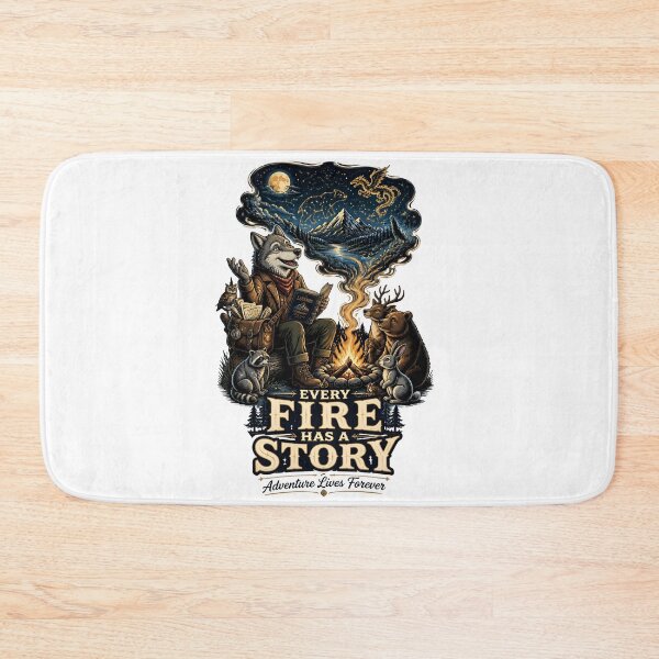 Item preview, Every Fire Has A Story Wolf designed and sold by Sovereign Supply Co..