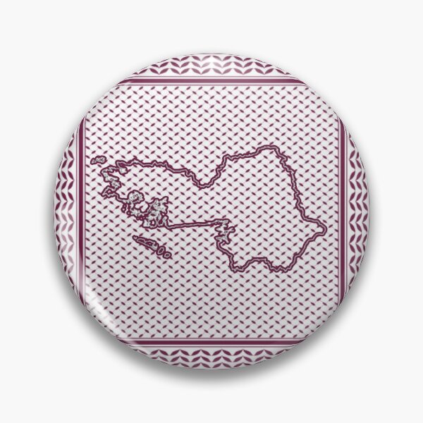 Item preview, County Galway Flag Keffiyeh/Kufiyyeh Solidarity Pattern  designed and sold by feardeargcrafts.