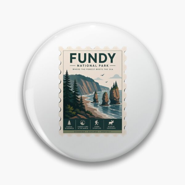 Item preview, Fundy National Park Where The Forest Meets The Sea Coastal Wilderness Hiking Travel designed and sold by Simsimah26Parks.