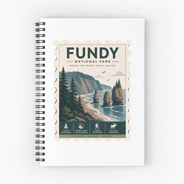 Item preview, Fundy National Park Where The Forest Meets The Sea Coastal Wilderness Hiking Travel designed and sold by Simsimah26Parks.