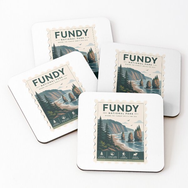 Item preview, Fundy National Park Where The Forest Meets The Sea Coastal Wilderness Hiking Travel designed and sold by Simsimah26Parks.