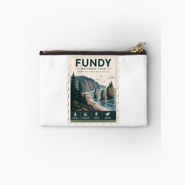 Item preview, Fundy National Park Where The Forest Meets The Sea Coastal Wilderness Hiking Travel designed and sold by Simsimah26Parks.