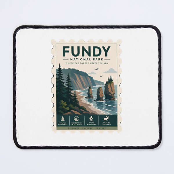 Item preview, Fundy National Park Where The Forest Meets The Sea Coastal Wilderness Hiking Travel designed and sold by Simsimah26Parks.