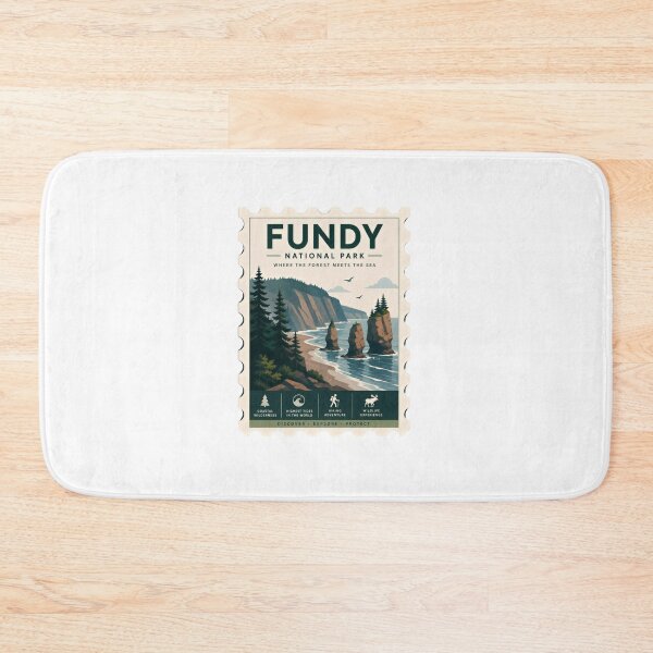 Item preview, Fundy National Park Where The Forest Meets The Sea Coastal Wilderness Hiking Travel designed and sold by Simsimah26Parks.