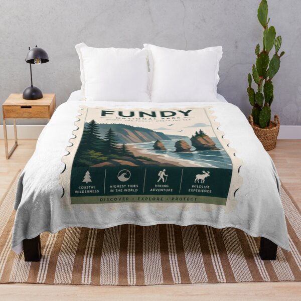 Item preview, Fundy National Park Where The Forest Meets The Sea Coastal Wilderness Hiking Travel designed and sold by Simsimah26Parks.
