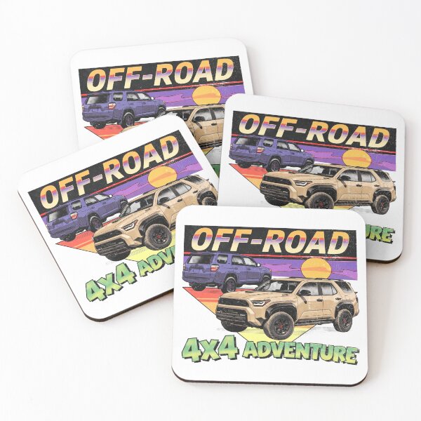 Item preview, Vintage Style 4Runner 5th & 6th Gen Off-Road 4x4 Adventure [White Shirt Only] designed and sold by Off-Road-Zone.