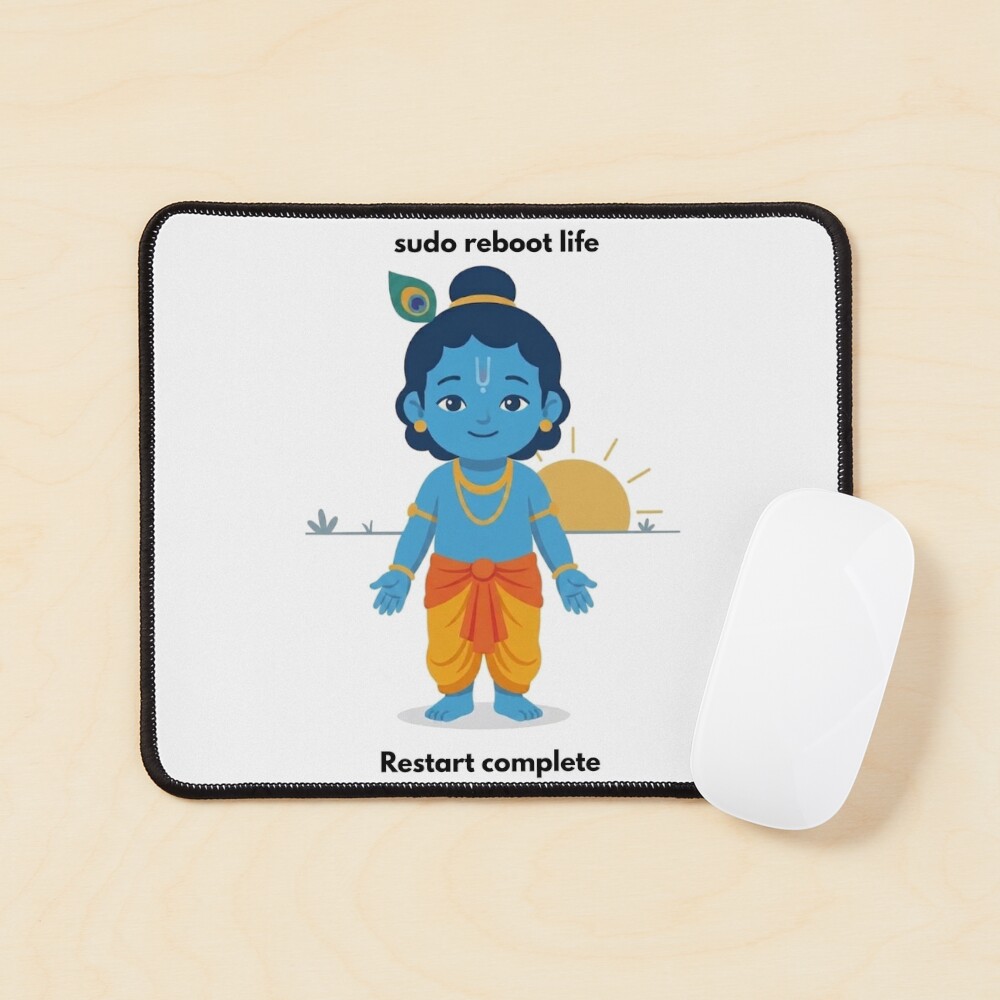 Item preview, Mouse Pad designed and sold by BhaktiByte.