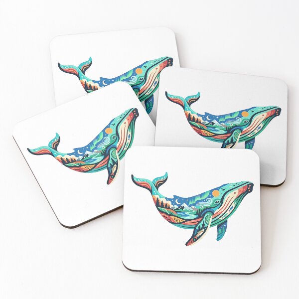 Aperçu de l'œuvre Baleine à bosse du Nord créée et vendue par Wild Creative Art.