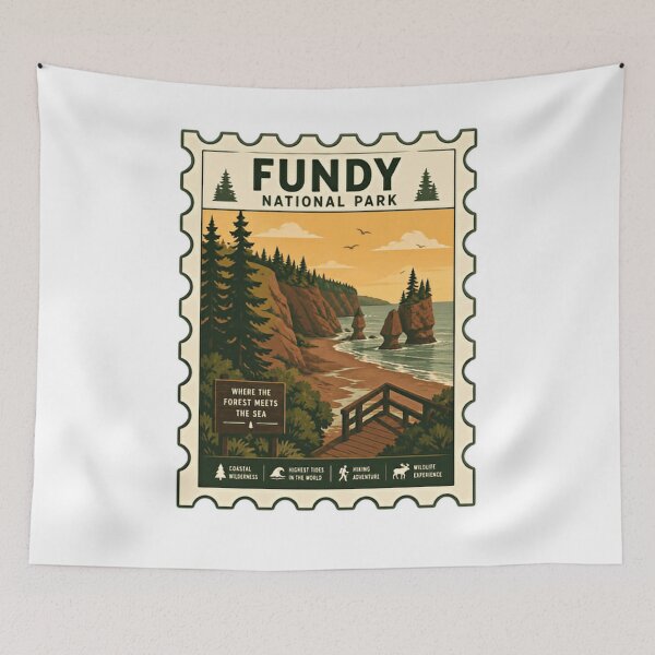 Item preview, Fundy National Park Canada Travel Souvenir National Park Lover designed and sold by Simsimah26Parks.