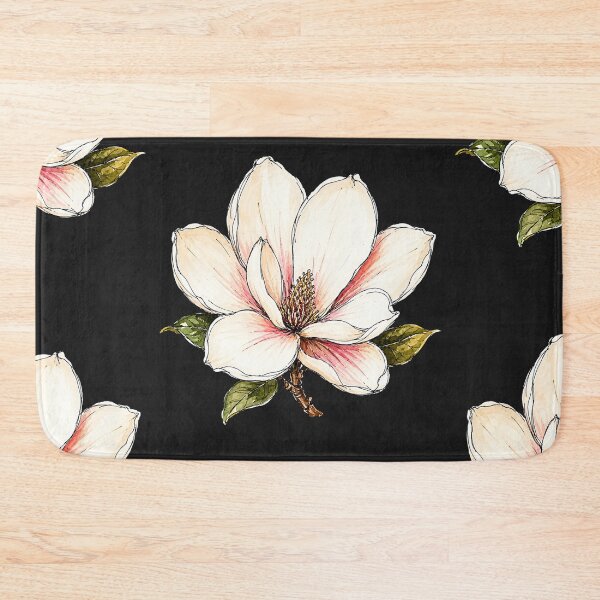 Item preview, Hand Drawn Magnolia Watercolor Botanical Floral Illustration designed and sold by ColorSplash123.
