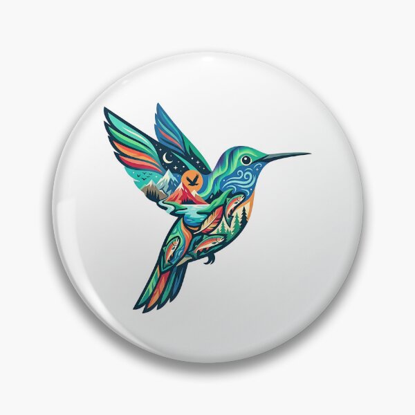 Item preview, Northern Hummingbird designed and sold by Wild Creative Art.