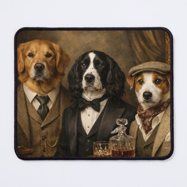 Item preview, Old Money Dogs Portrait designed and sold by Ve & Co.