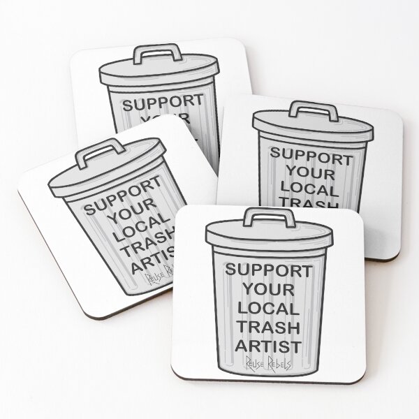 Item preview, Support Your Local Trash Artist designed and sold by Genevieve Gin.