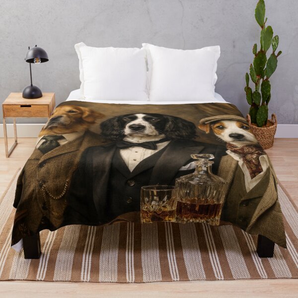 Item preview, Old Money Dogs Portrait designed and sold by Ve & Co.