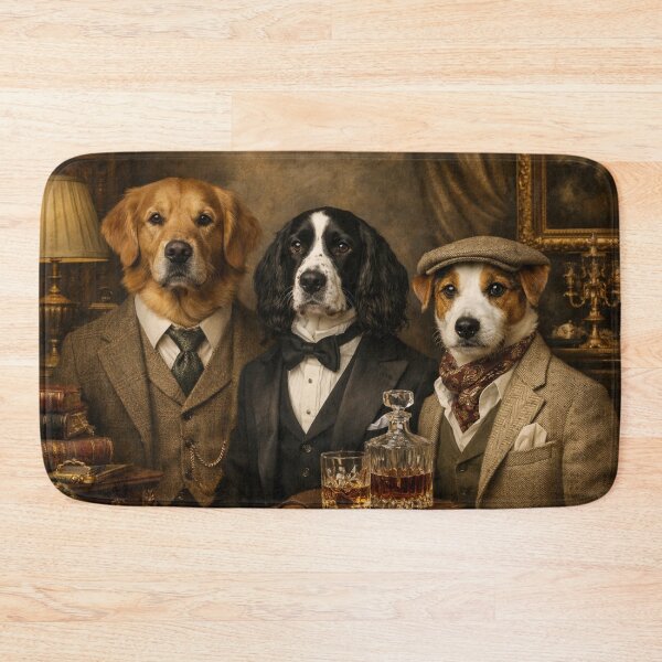 Item preview, Old Money Dogs Portrait designed and sold by Ve & Co.