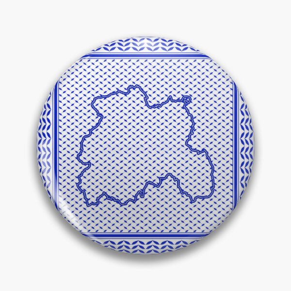 Item preview, County Laois Flag Keffiyeh/Kufiyyeh Solidarity Pattern  designed and sold by feardeargcrafts.