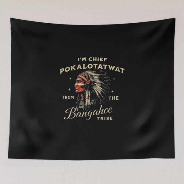 Item preview, Native American Chief Funny Headdress Retro  designed and sold by Gbriel3.