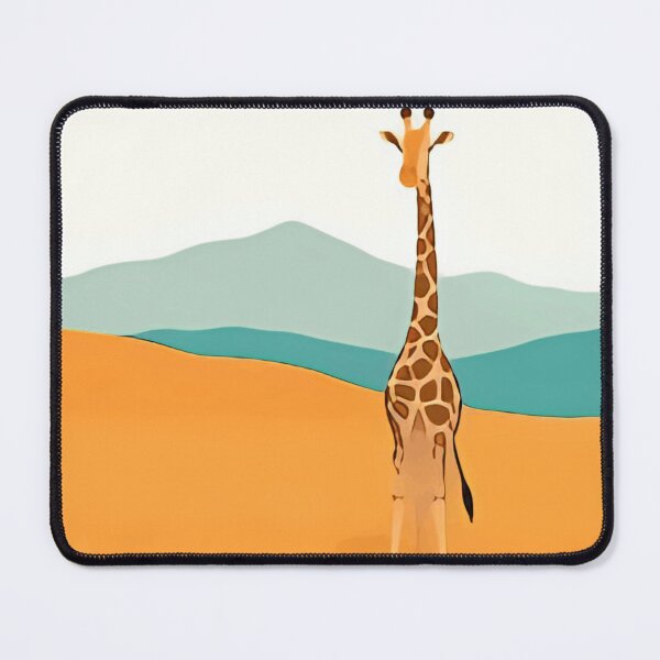 Item preview, Minimalist Giraffe in Desert designed and sold by CreationsWild.