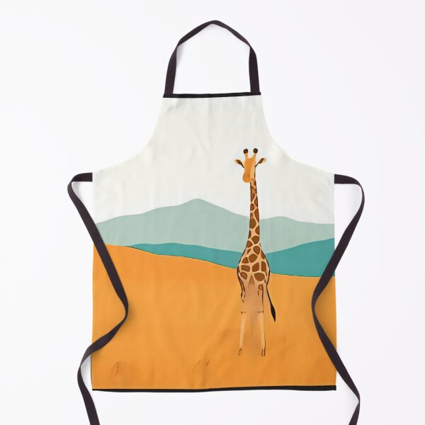 Item preview, Minimalist Giraffe in Desert designed and sold by CreationsWild.