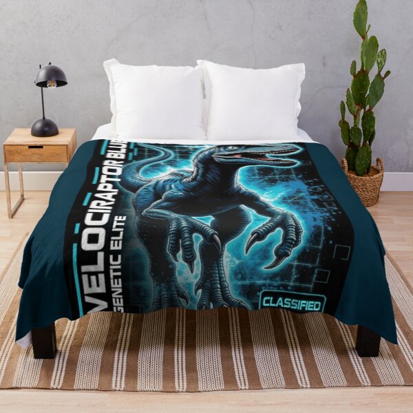 Item preview, Velociraptor Azul de Élite Genética designed and sold by Syrupulse.