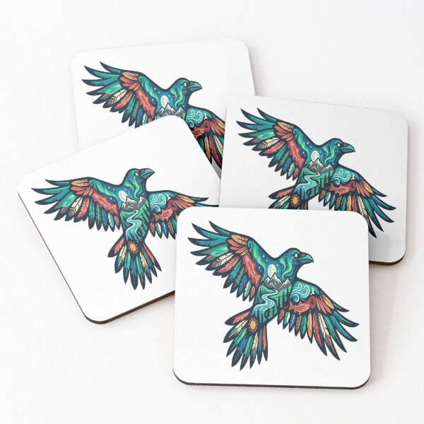 Item preview, Northern Raven In Flight designed and sold by Wild Creative Art.