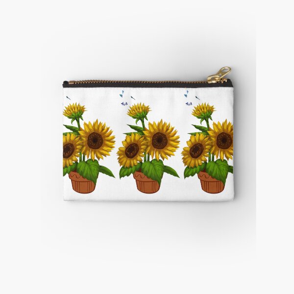 Item preview, Beautiful Sunflowers in a Clay Pot designed and sold by sisterthreein.