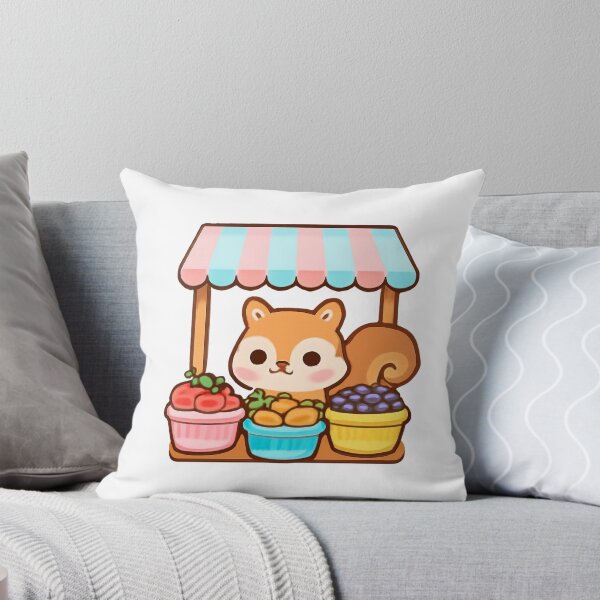 Item preview, Squirrel Fruit Market designed and sold by foryouandyours.