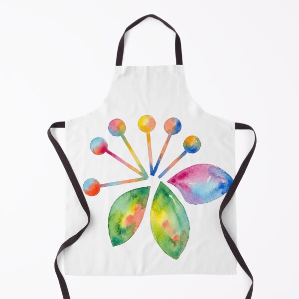 Item preview, Korean Traditional Colorful Minimal Botanical Watercolor Art designed and sold by Yiruda-Art.