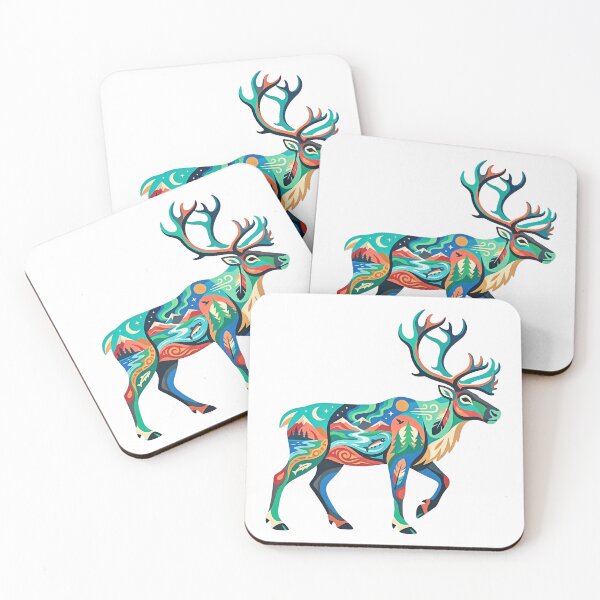 Item preview, Northern Caribou designed and sold by Wild Creative Art.