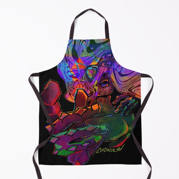 Item preview, Trippy Psychedelic Halftone Face Distortion designed and sold by DarkPsyche.