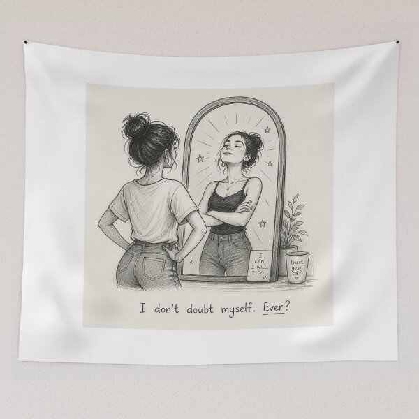 Item preview, I don't doubt myself. Ever? designed and sold by CinemaChronik.