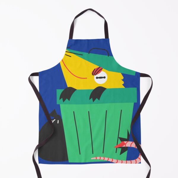 Item preview, Cute Cartoon Possum in Trash Can designed and sold by DarkPsyche.