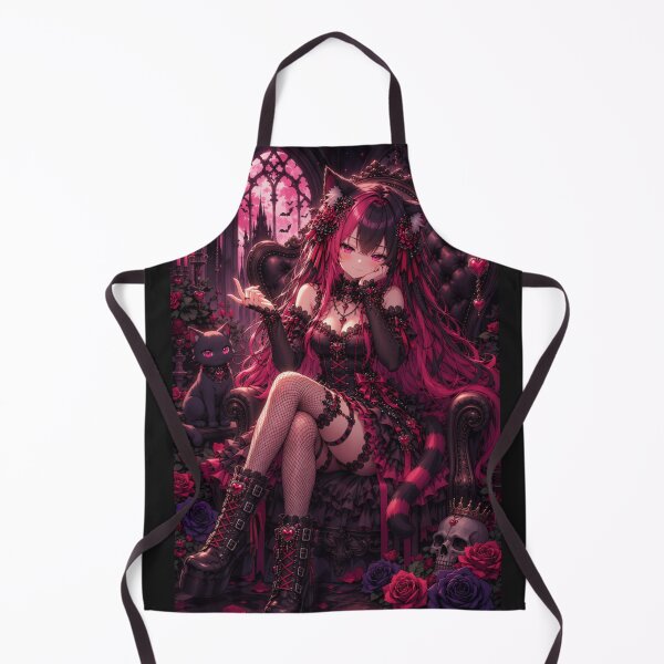 Item preview, Gothic Throne Neko – Dark Rose Queen Aesthetic designed and sold by Revyra Design .