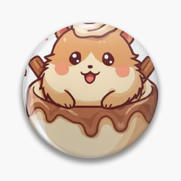 Item preview, Cute Coffee Hamster Kawaii Sticker | Cozy Coffee Lover Gift designed and sold by Stylestickers55.