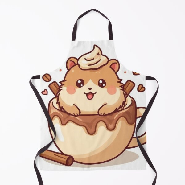 Item preview, Cute Coffee Hamster Kawaii Sticker | Cozy Coffee Lover Gift designed and sold by Stylestickers55.