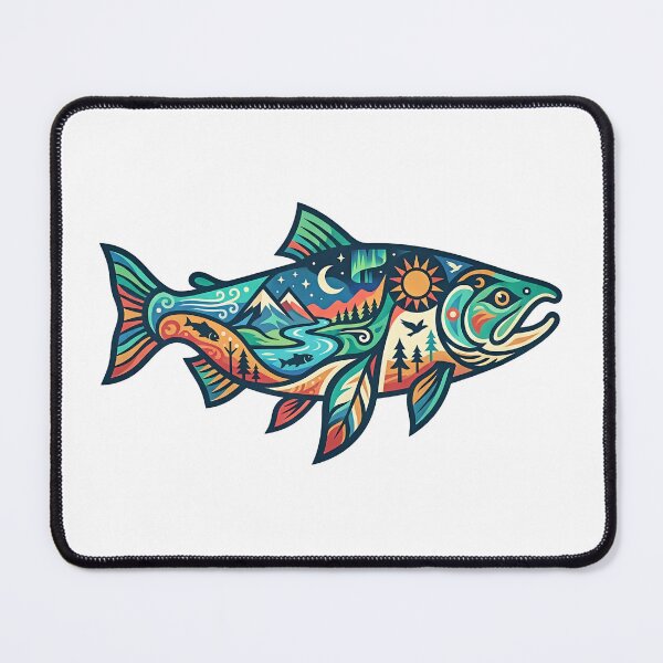 Item preview, Northern Salmon designed and sold by Wild Creative Art.