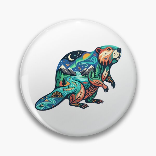 Item preview, Northern Beaver designed and sold by Wild Creative Art.