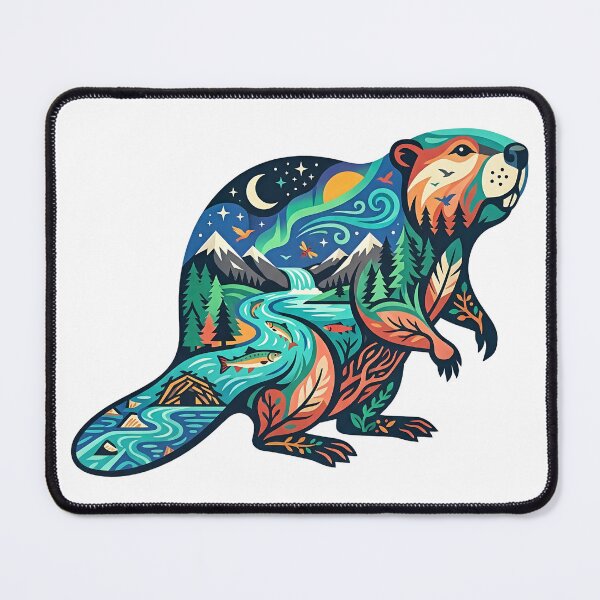 Item preview, Northern Beaver designed and sold by Wild Creative Art.
