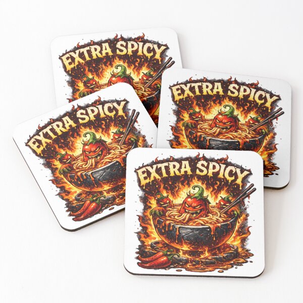 Item preview, Extra Spicy Chili Bowl Cartoon designed and sold by Aekalak17.