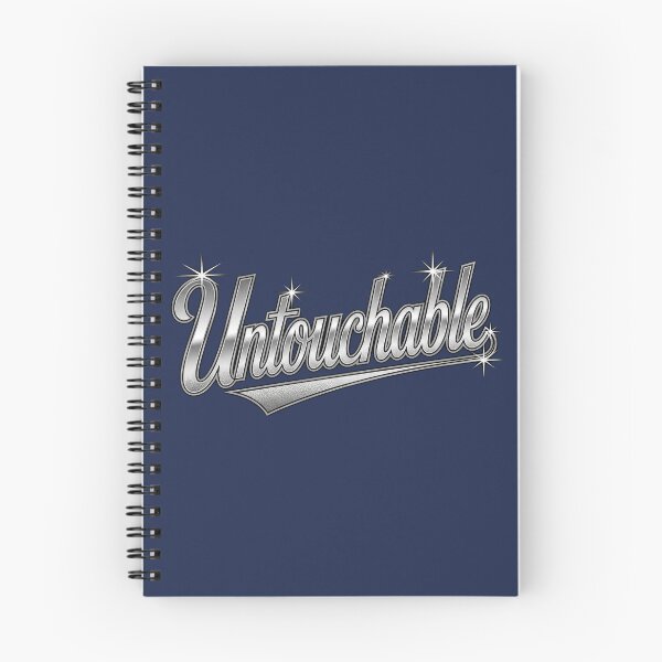 Item preview, Untouchable Chrome Varsity Typography | ITZY Inspired Y2K Design designed and sold by Meivelle.
