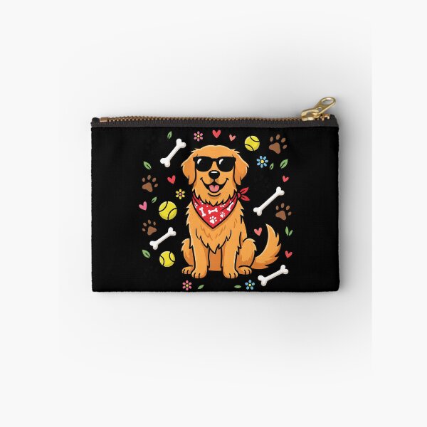 Item preview, Cute Golden Retriever with Sunglasses Funny Dog designed and sold by fawzimorsy.