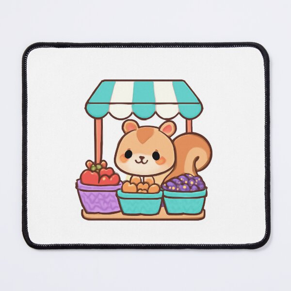 Item preview, Squirrel Fruit Market designed and sold by foryouandyours.