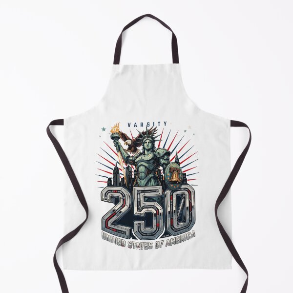 Item preview, USA 250 Statue of Liberty Sword Warrior Varsity 1776 Patriotic Mecha Design v3 designed and sold by DarylWelsh2024.