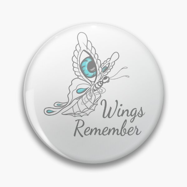 Item preview, Wings Remember – Meaningful Butterfly Gift for a New Beginning designed and sold by Samaya-.